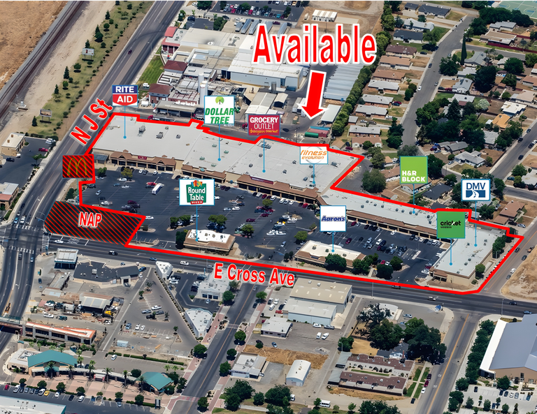 190 E Cross Ave, Tulare, CA, For Lease, Image-1