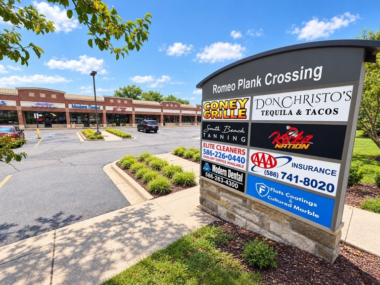 50750-50990 Romeo Plank Road, Macomb, MI, For Lease, Image-1