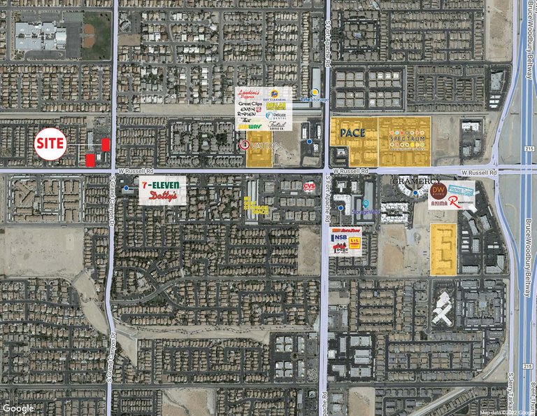 NWC Russell Rd & Grand Canyon Dr — Pad B, Las Vegas, NV, For Lease, Image-1