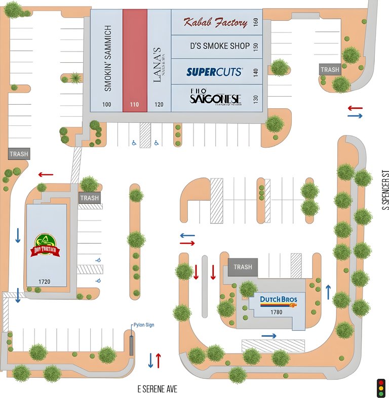 1720 - 1780 East Serene Avenue, Las Vegas, NV, For Lease, Image-4