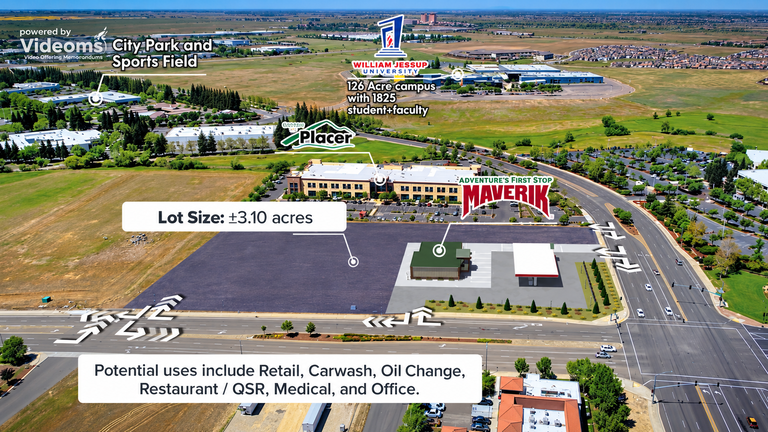 NWC Sunset Blvd, Rocklin, CA, For Lease, Image-1