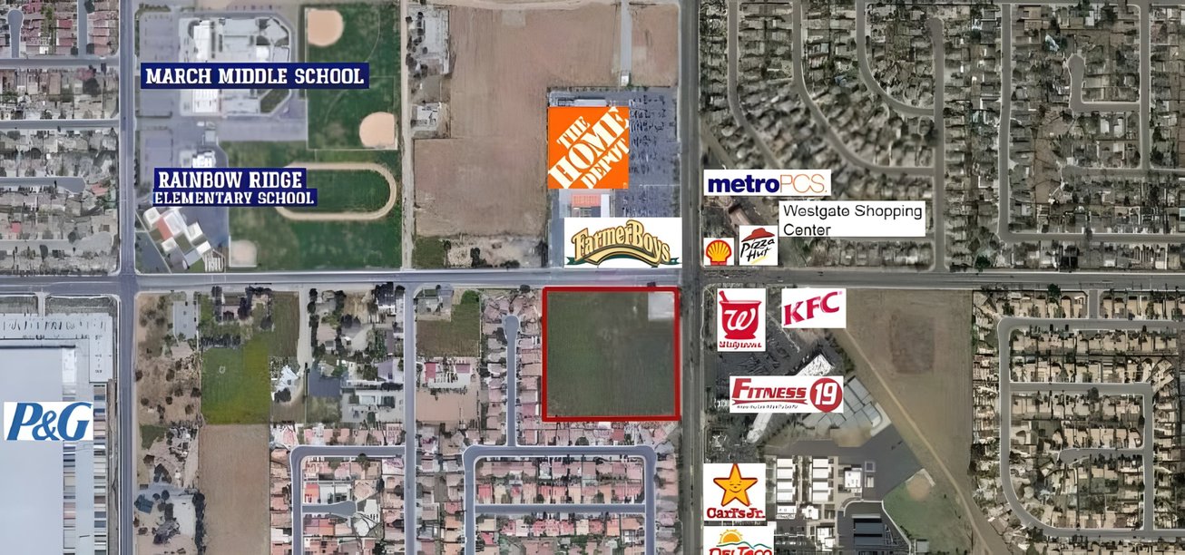 SWC Iris Ave & Perris Blvd, Moreno Valley, CA, For Sale, Image-1