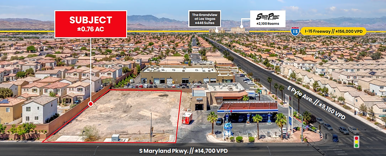 SWC Maryland Pkwy. & Pyle Ave., Las Vegas, NV, For Sale, Image-1