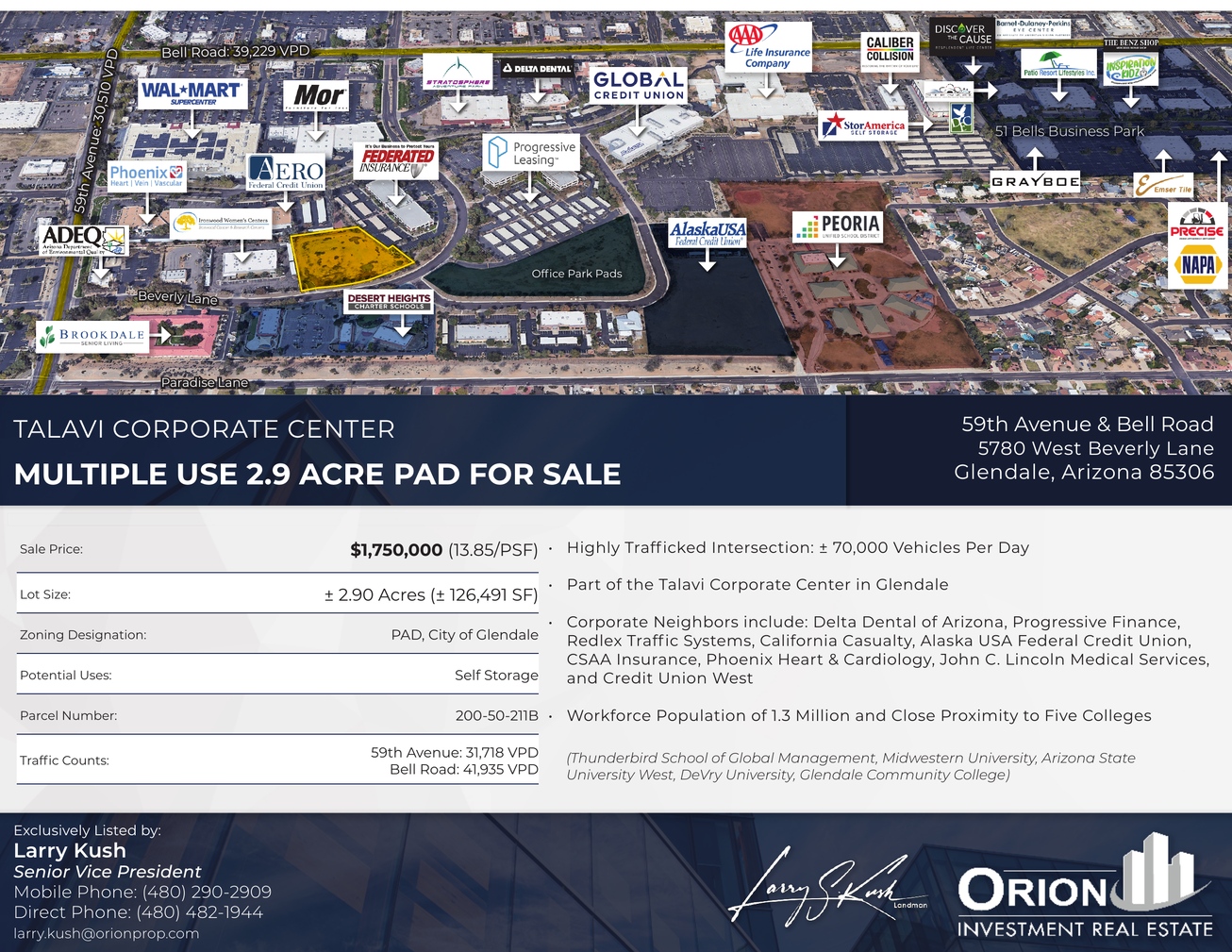 5780 West Beverly Lane Land/Development