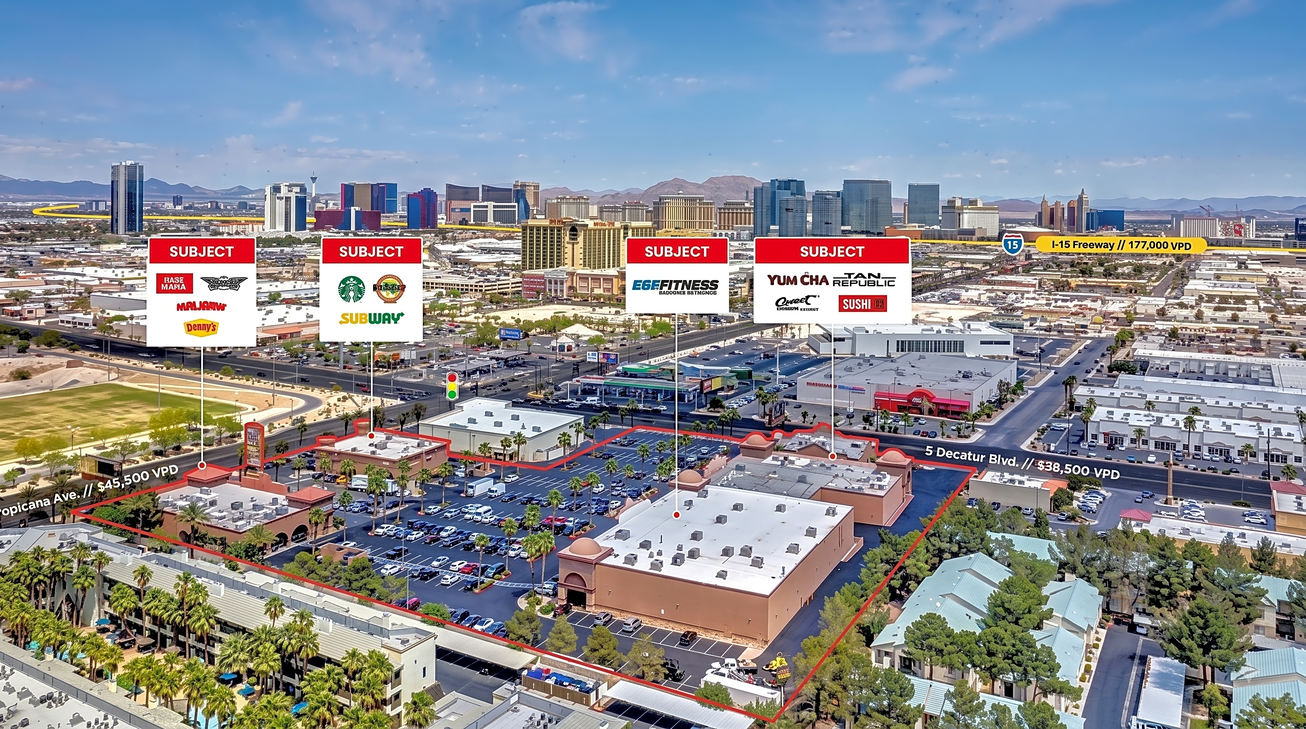4945 – 5045 W Tropicana Avenue Retail