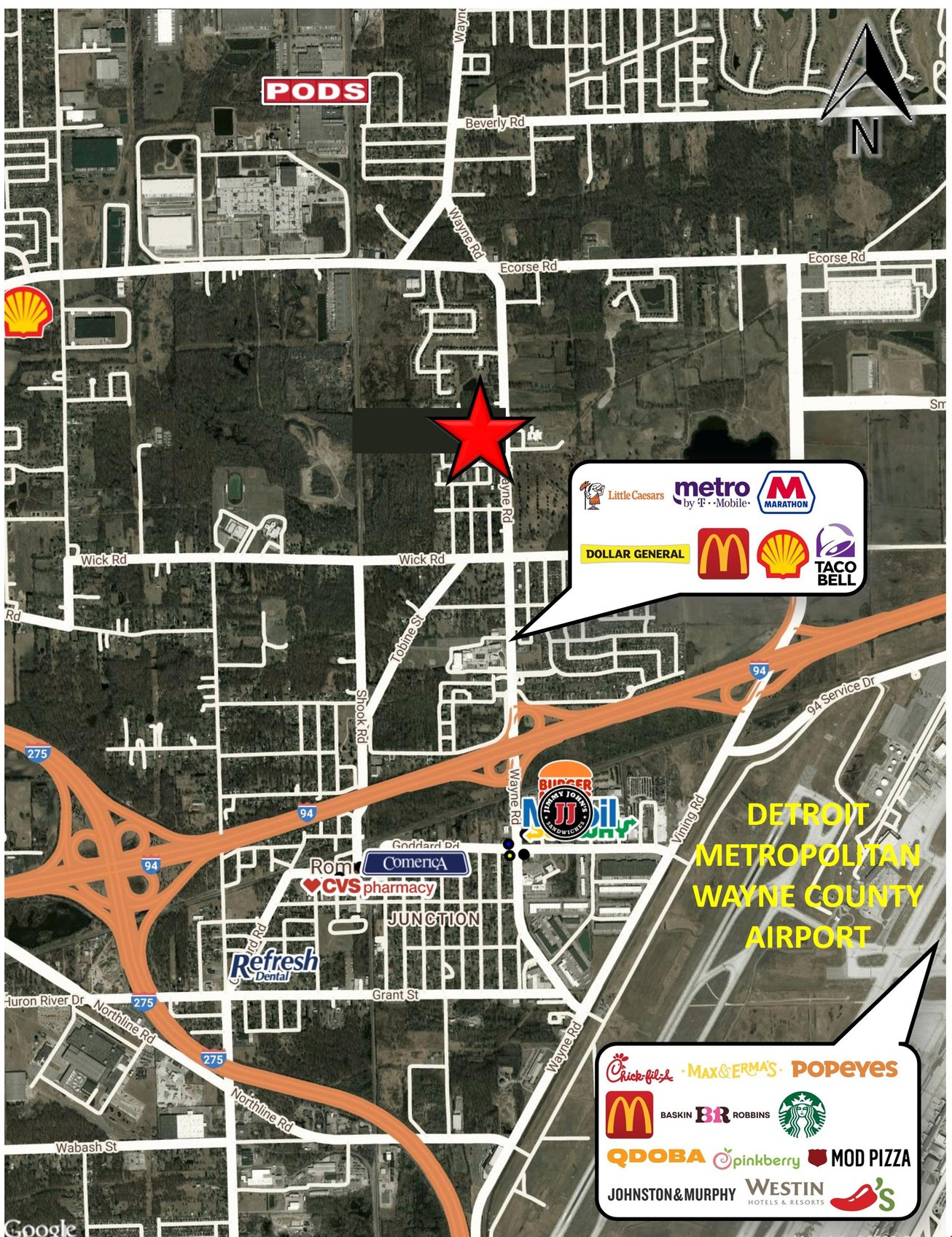8400 Wayne Road, Romulus, MI, For Sale, Image-2