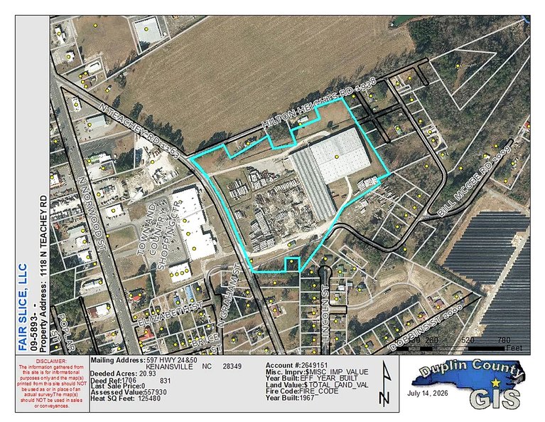 1118 N Teachey Road, Wallace, NC, For Lease, Image-2